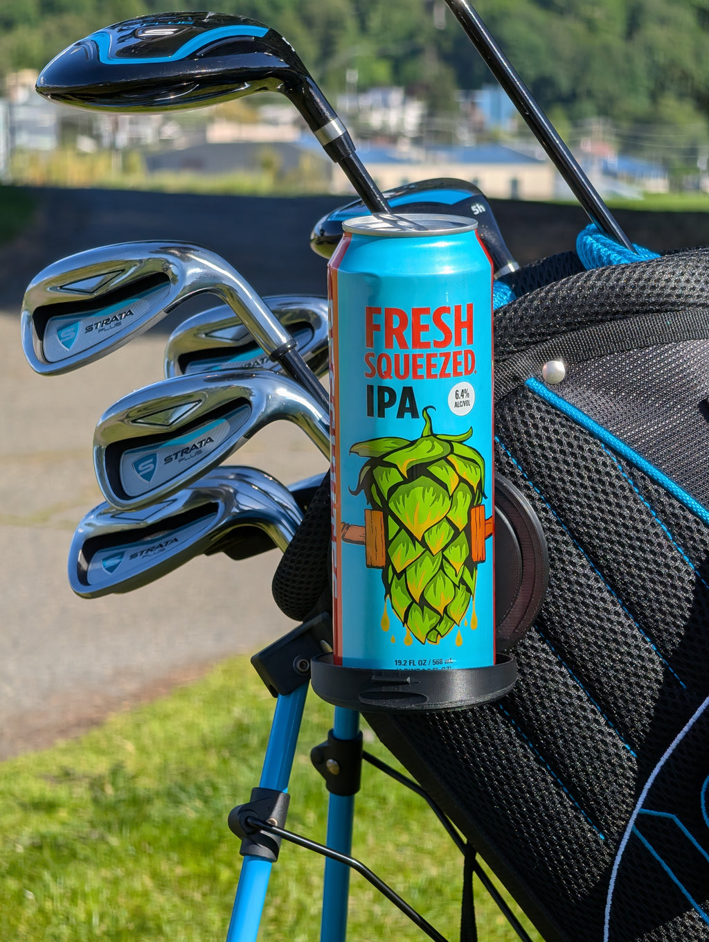 The Can Clip - Golf Bag Cupholder