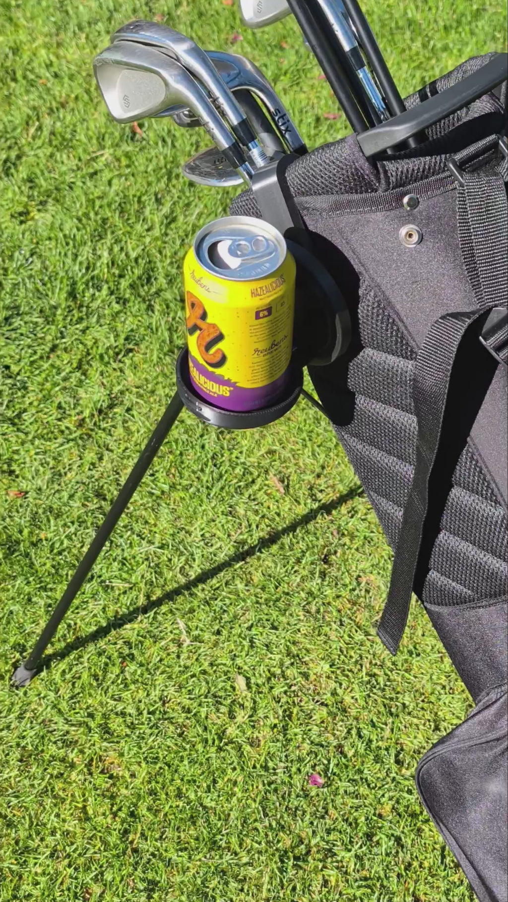 The Can Clip - Golf Bag Cupholder